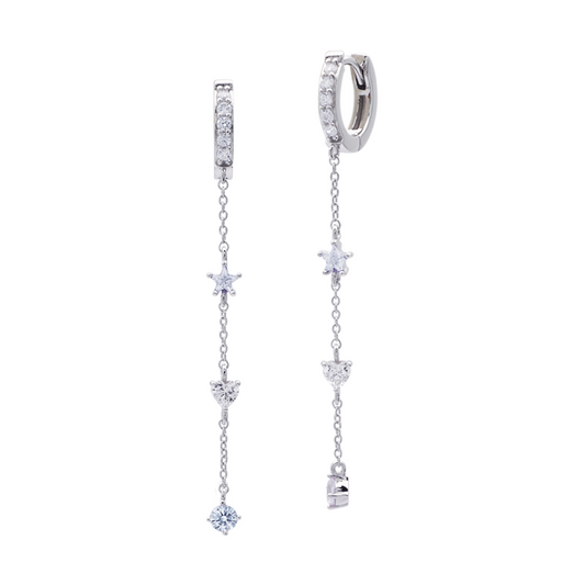 Georgini Sterling Silver "A Christmas Journey" Clara Earrings