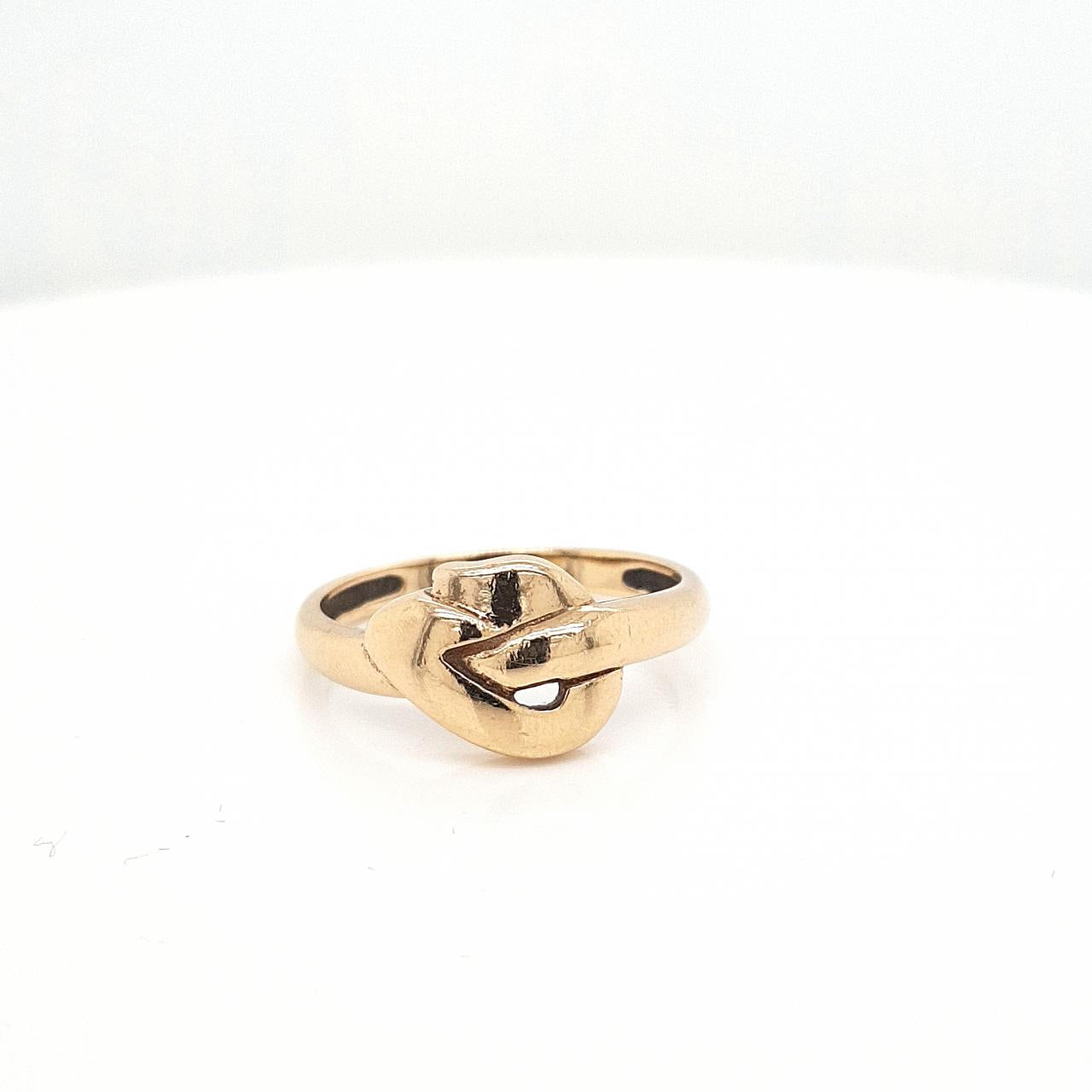 9ct Yellow Gold Knot Style Ring