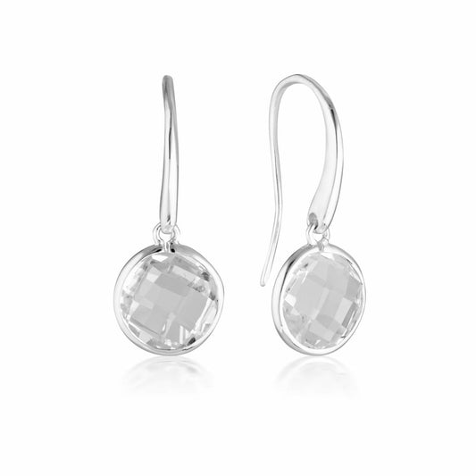 Georgini Sterling Silver Lucent Large Hook Earring