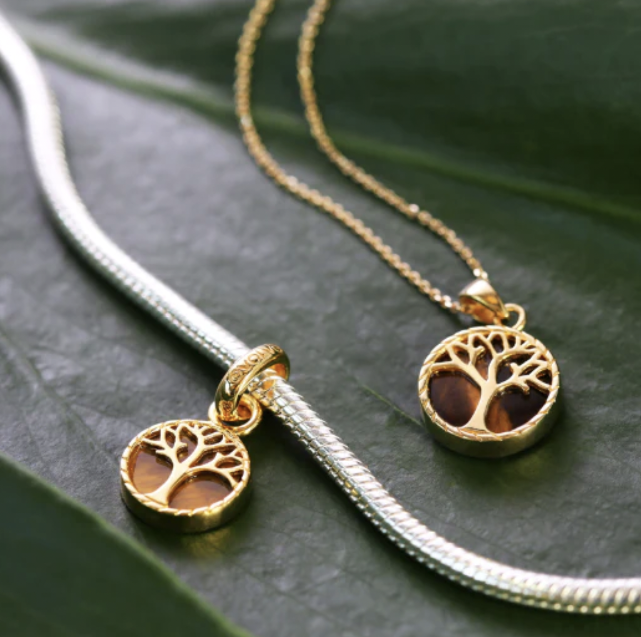Evolve Tree of Life Necklace Gold Plated (Strength)
