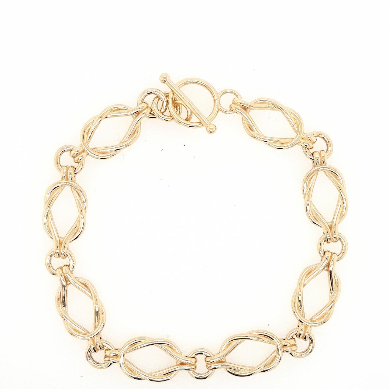 9ct Yellow Gold Sailor Knot Bracelet