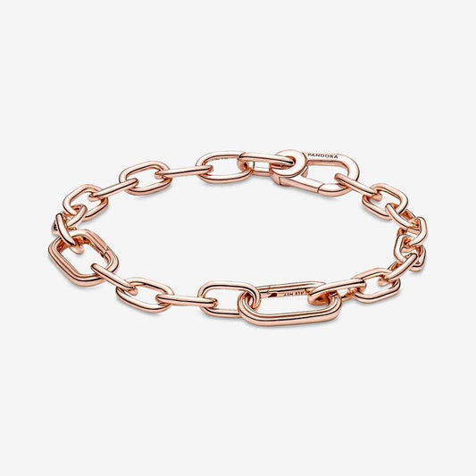 Pandora Me 14ct Rose Plated Link Chain Bracelet 589662c00
