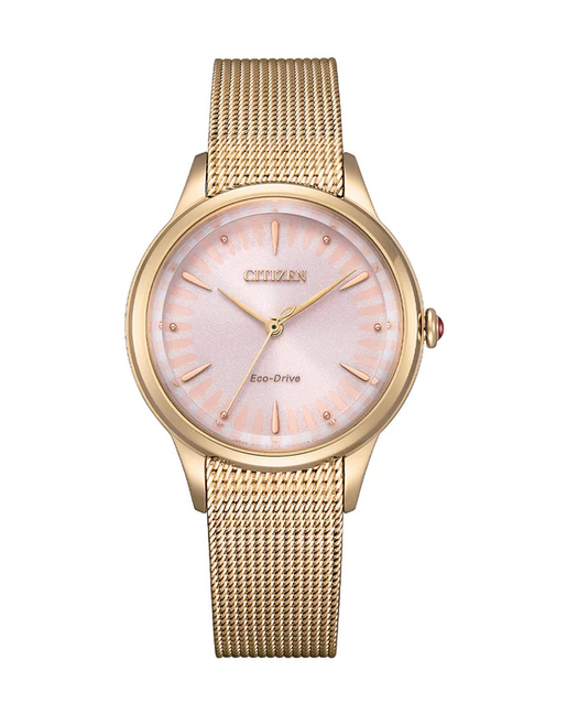 Citizen Ladies Stainless Steel Eco-Drive 50m WR Code: em0818-82x