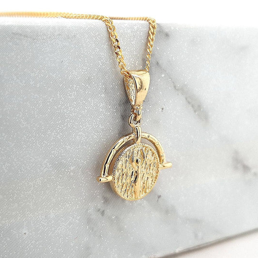 9ct Yellow Gold Goddess Pendant