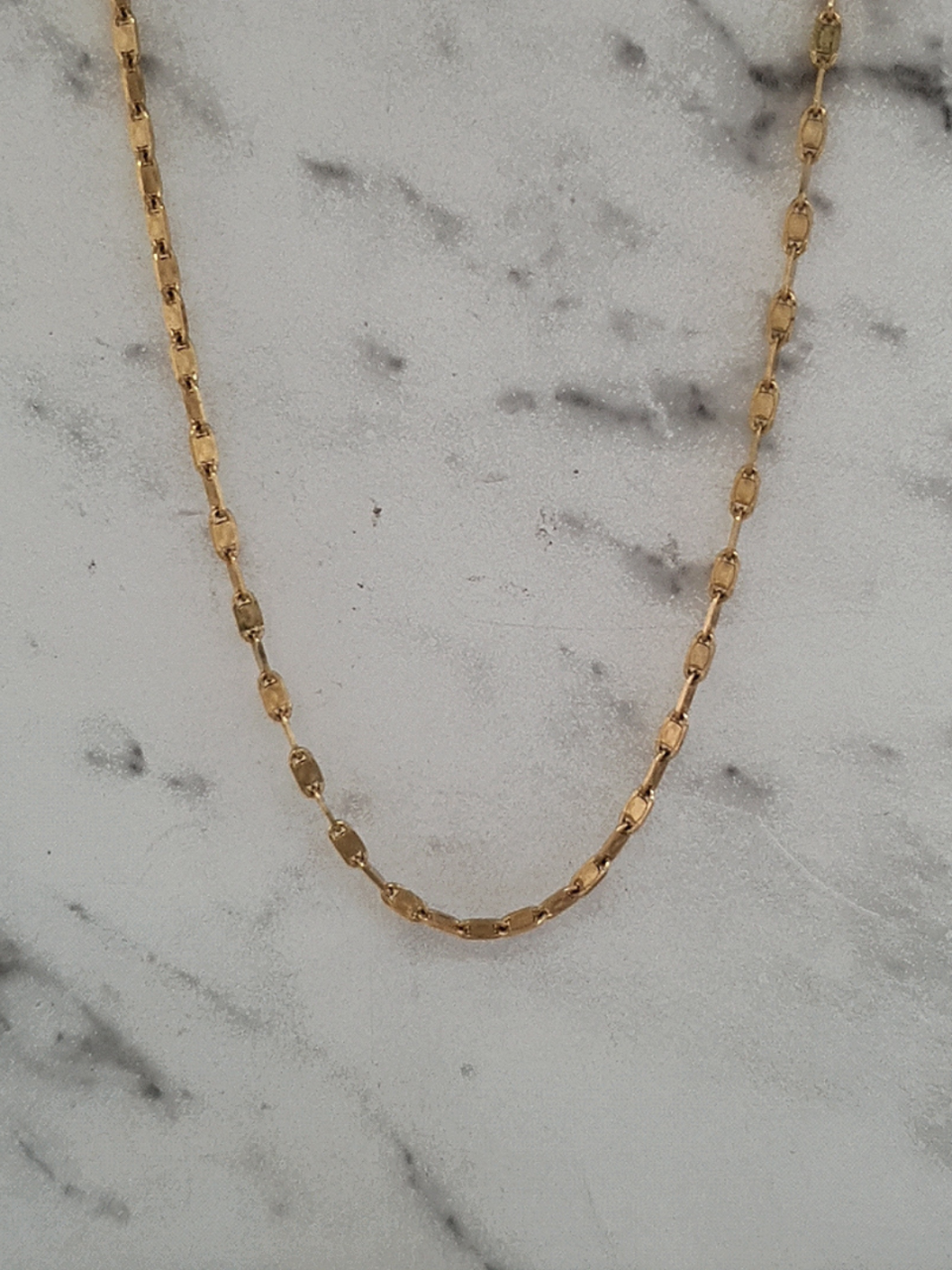 9ct Yellow Gold Marina Link Chain