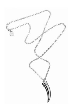 Karen Walker Sterling Silver Tusk Necklace