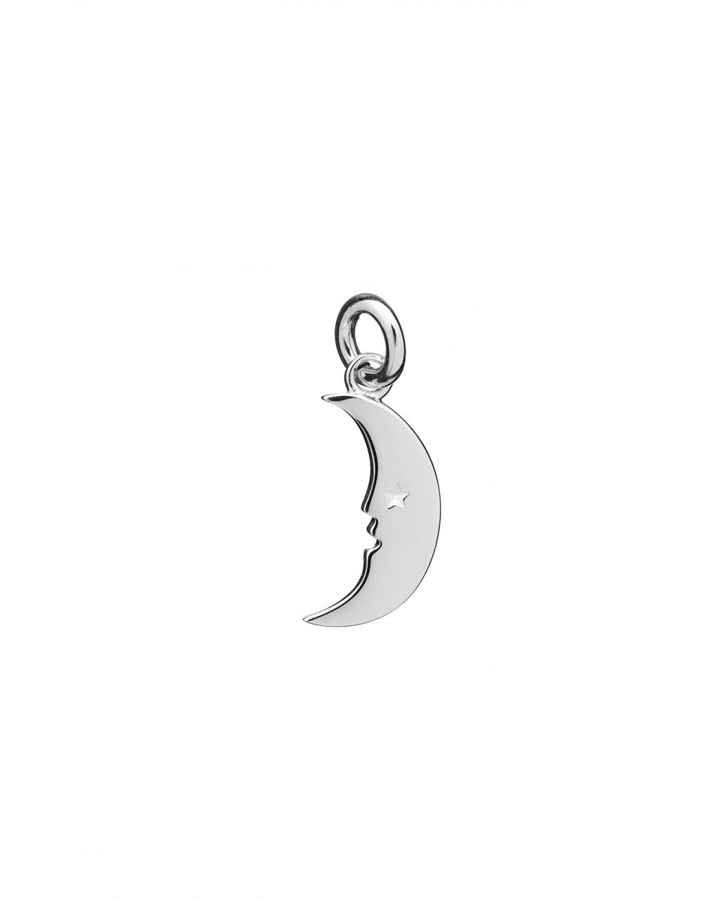 Karen Walker Sterling Silver Mini Moon Charm