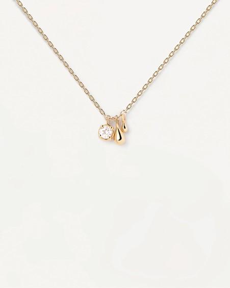 PD Paola 18ct Yellow Gold Plated Water Necklace