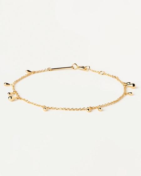 PD Paola 18ct Yellow Gold Plated Teardrop Bracelet