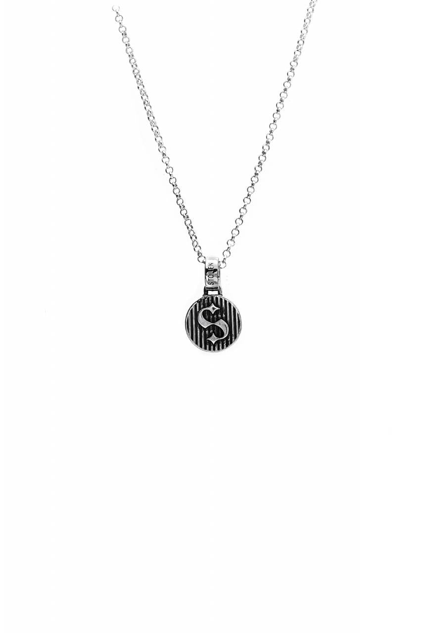 Stolen Girlfriends Club Sterling Silver Corrugated Pendant Necklace
