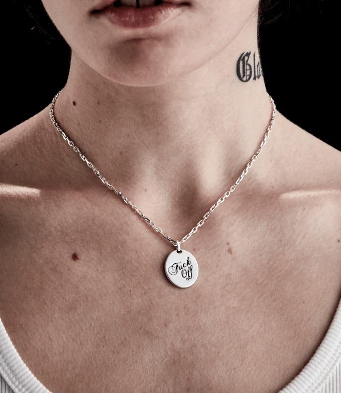 Stolen Girlfriends Club Sterling Silver Warm Welcome Necklace