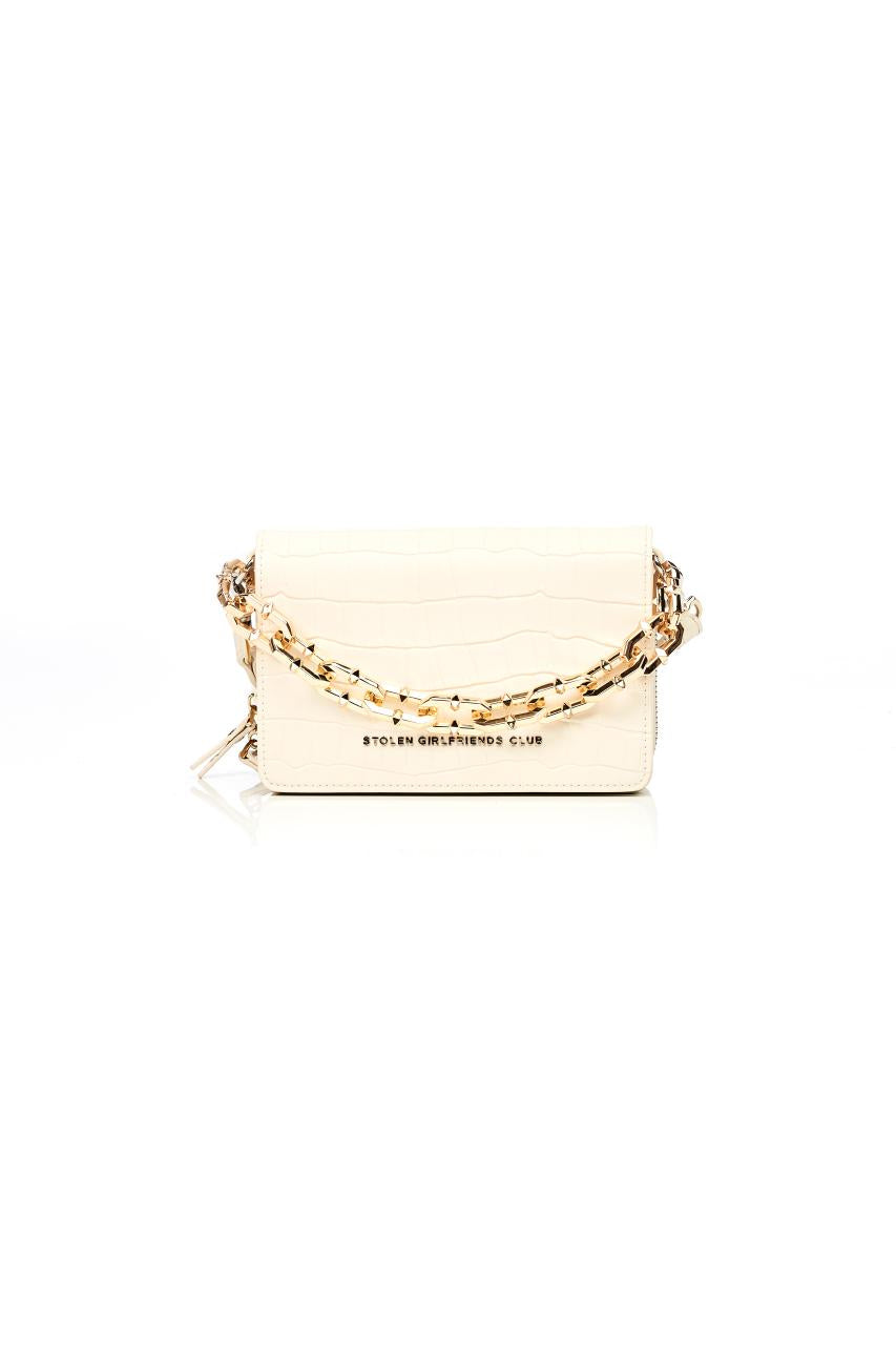 Stolen Girlfriends Club Cream Little Trouble Bag