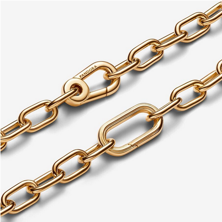 Pandora ME 14ct Gold Plated Small-Link Chain Necklace