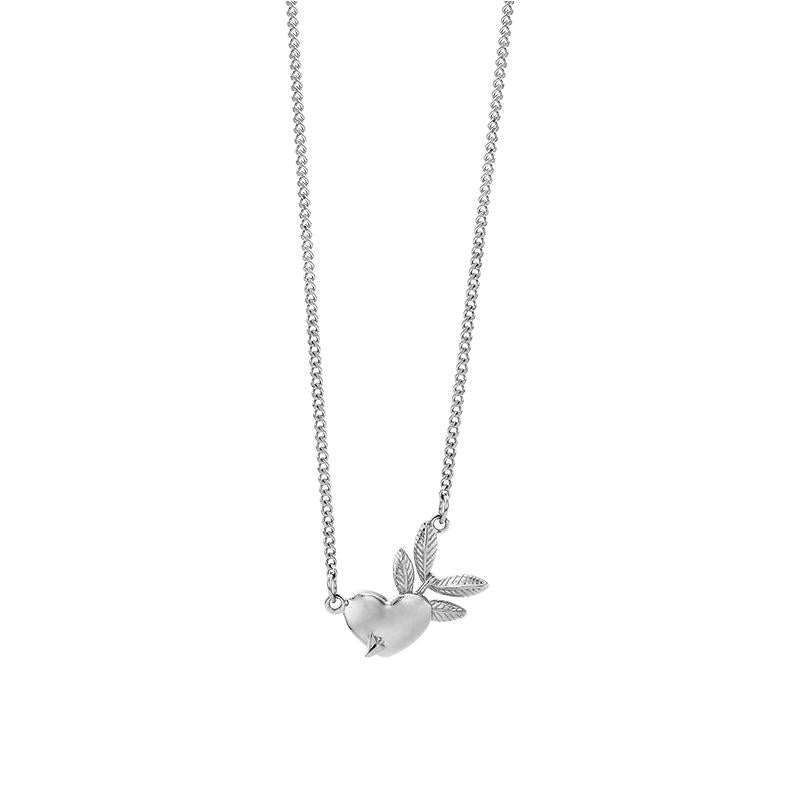 Karen Walker Sterling Silver Pixie Heart Necklace