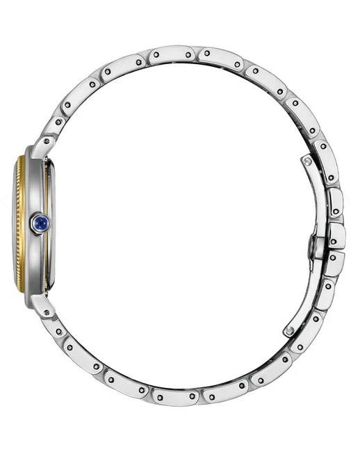 Citizen Ladies Two Tone Eco-Drive Watch em1104-83d