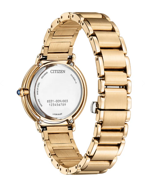 Citizen Ladies Eco-Drive Watch with Mother of Pearl Dial em1103-86y