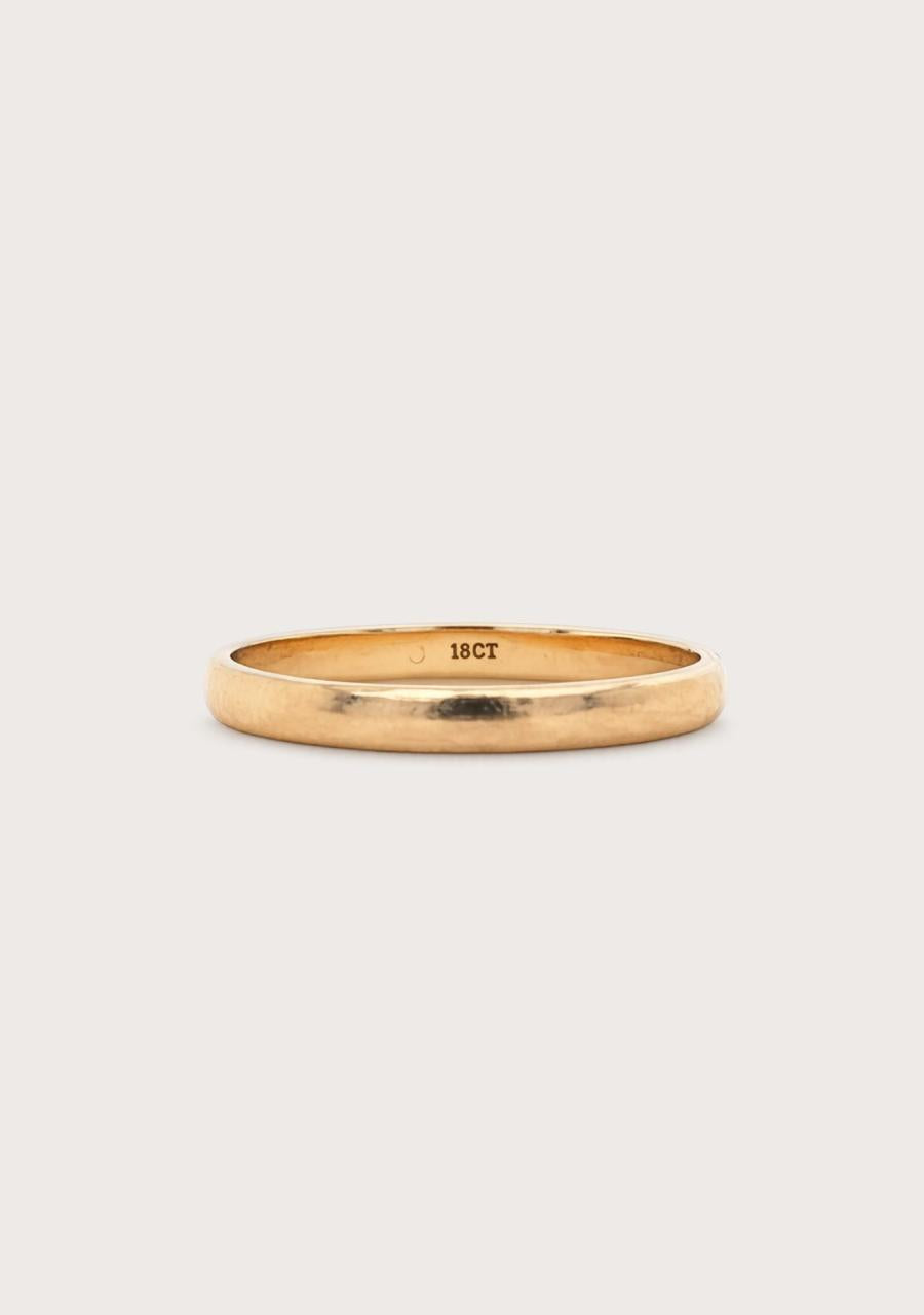 Estate 18ct Rose Gold 2.3mm Ring