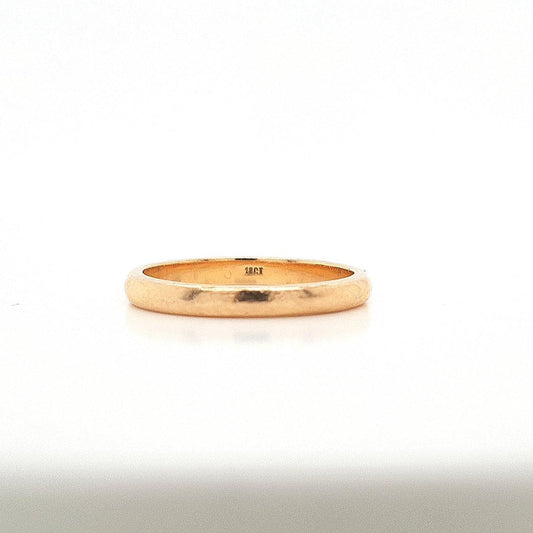 Estate 18ct Rose Gold 2.3mm Ring