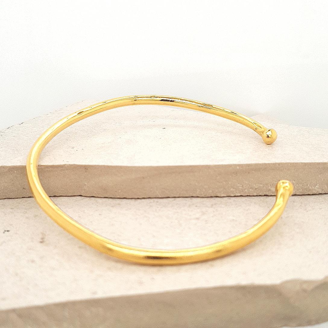 Estate 22ct Yellow Gold Open Bangle
