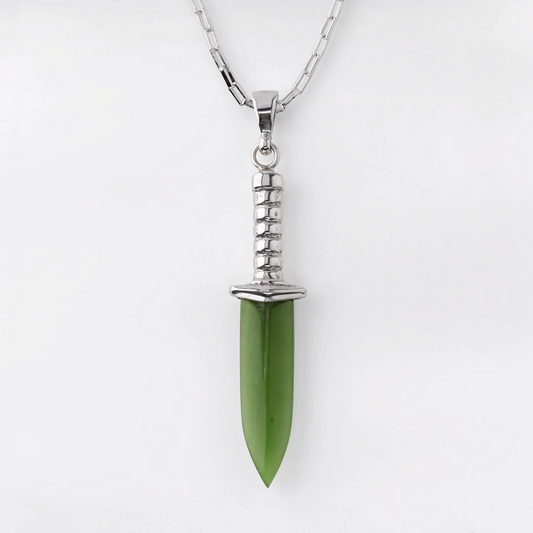 Nick Von K Pounamu Dagger Pendant