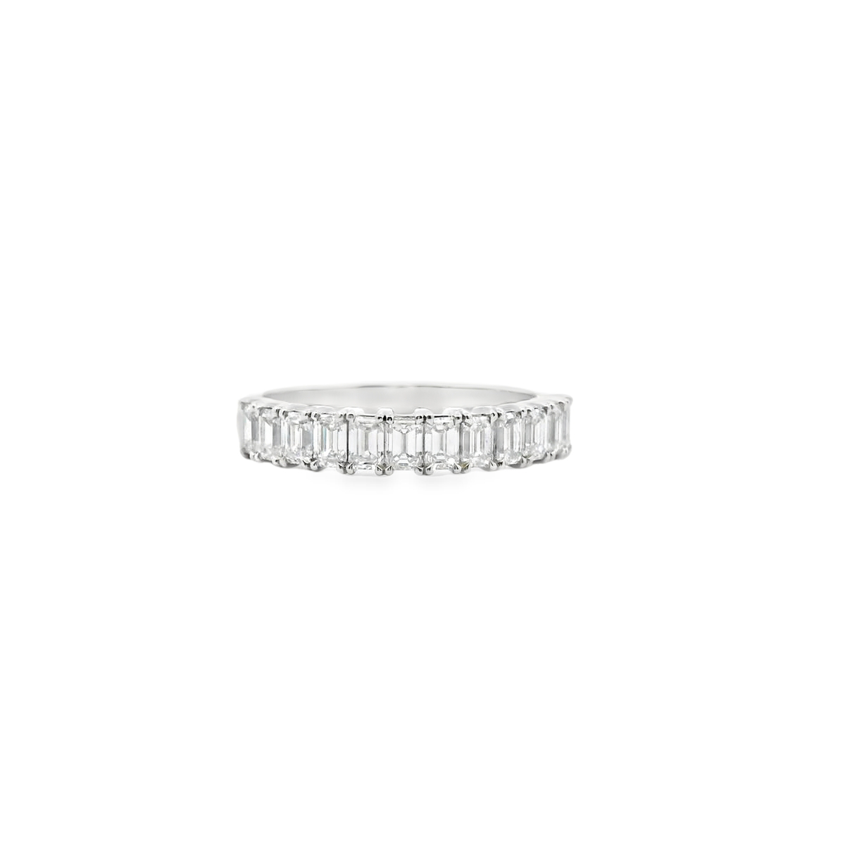 The Everly Setting - Lab Grown Emerald Cut