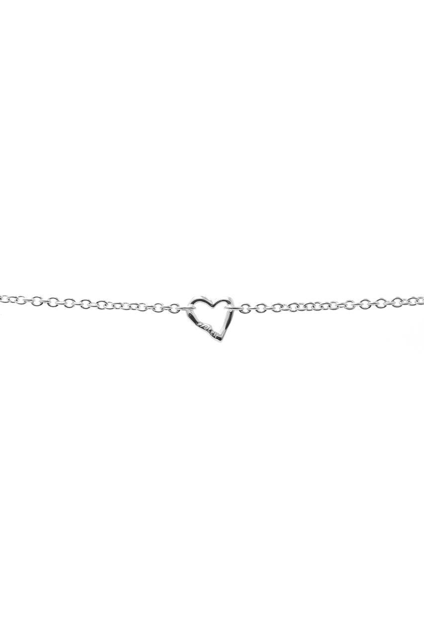 Stolen Girlfriends Club Sterling Silver Melted Heart Bracelet