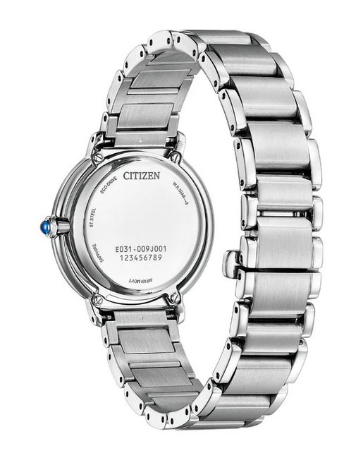 Citizen Ladies Eco-Drive Stainless Watch with Mother of Pearl Dial