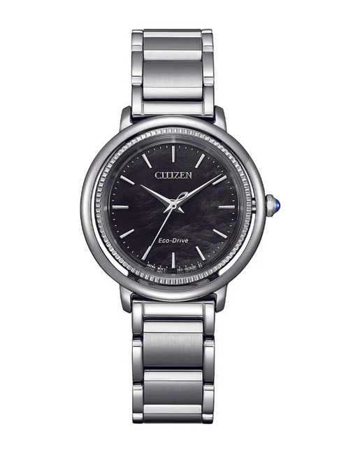 Citizen Ladies Eco-Drive Stainless Steel Watch with Grey Dial