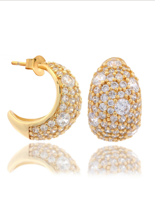 Georgini Gold Plated Sydney Soiree Double Bay Earrings