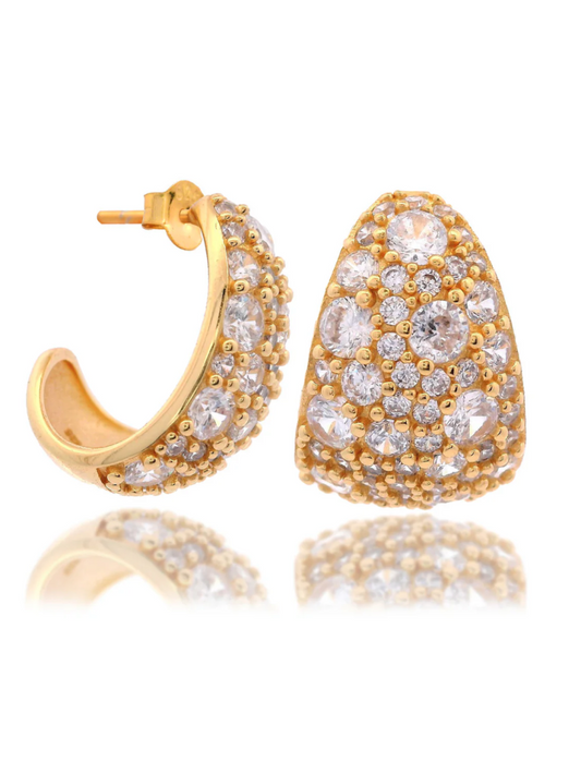 Georgini Gold Plated Sydney Soiree Rose Bay Earrings