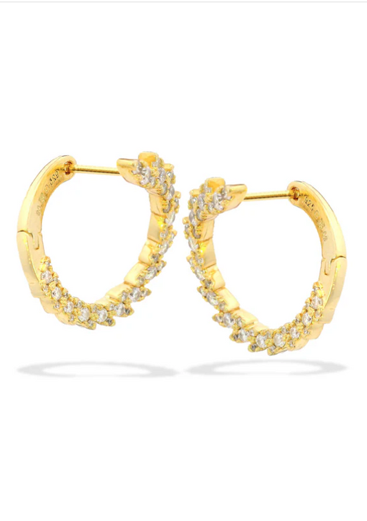 Georgini Gold Plated Sydney Soiree Point Piper Earrings