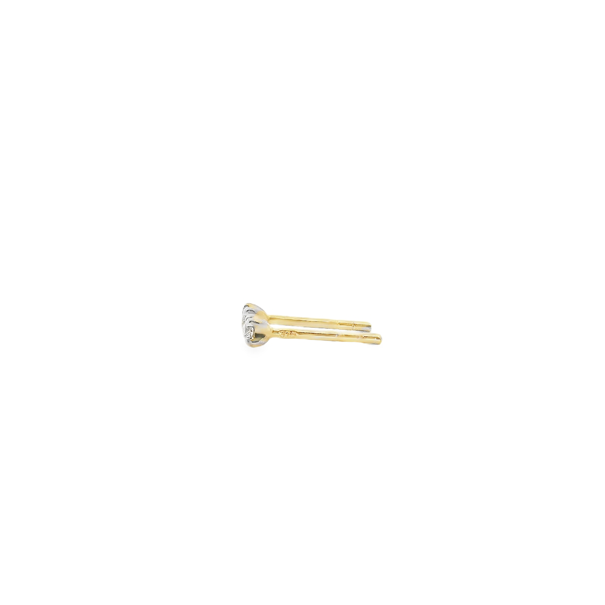 Diamond 9ct Yellow Gold 0.10ct Stud Earrings