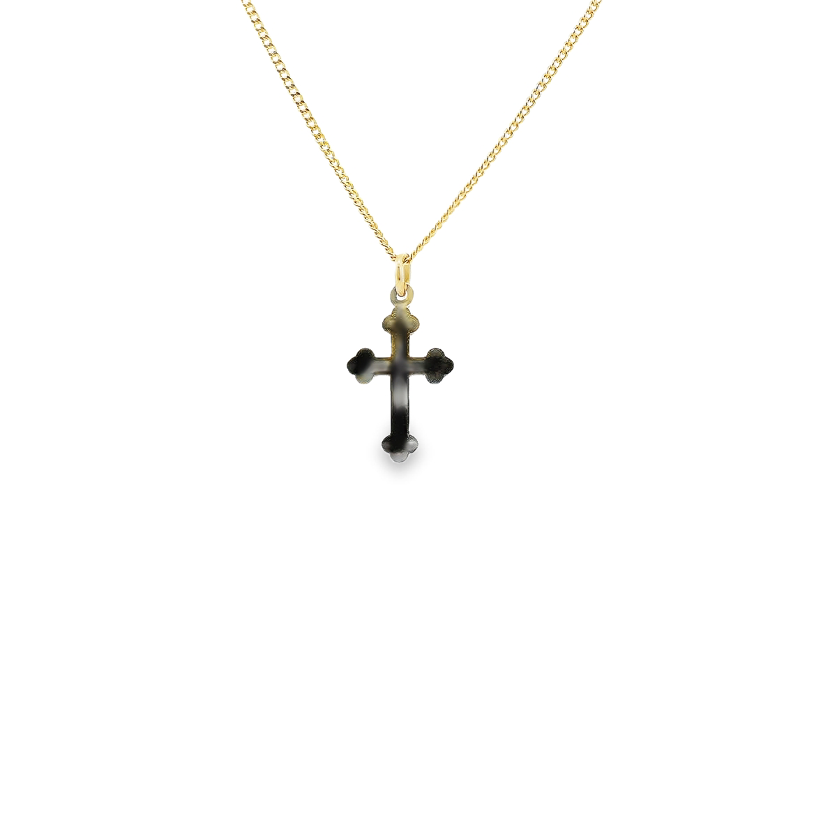 9ct Yellow Gold Cross Pendant