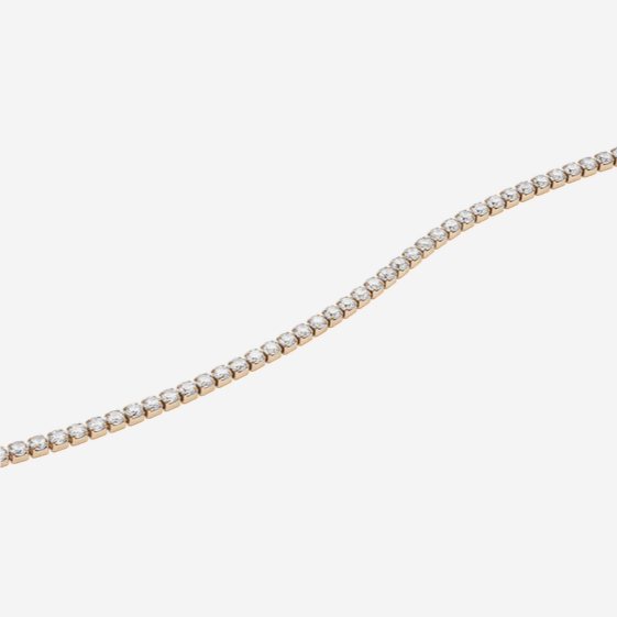 Daniel Wellington Rose Gold Plated Classic Tennis Necklace