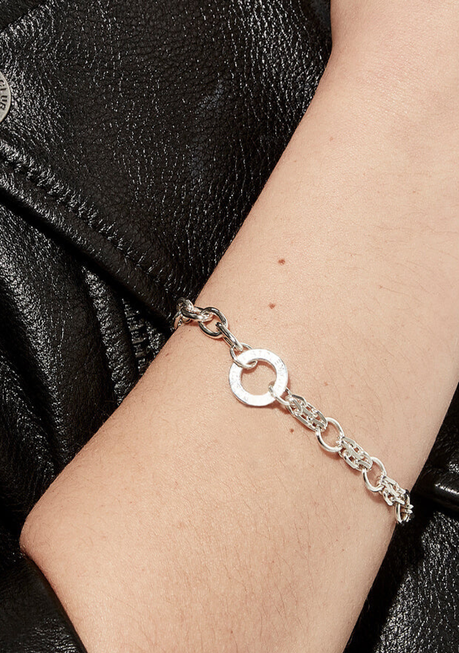 Stolen Girlfriends Club Sterling Silver Core Bracelet- Small