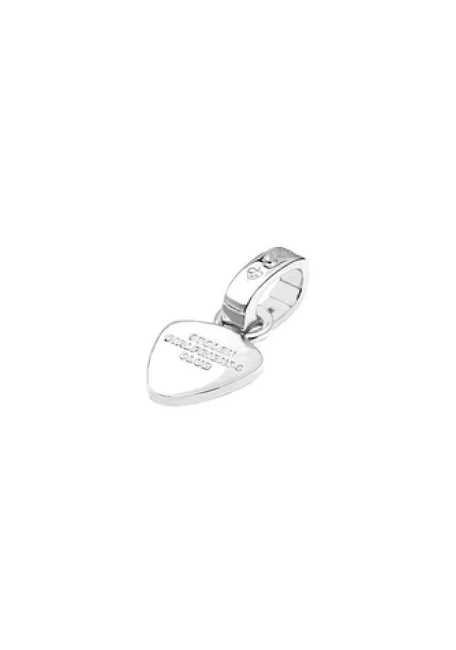 Stolen Girlfriends Club Sterling Silver Guitar Pic Charm