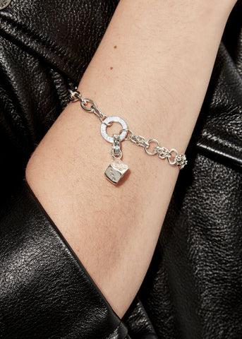 Stolen Girlfriends Club Sterling Silver Lucky Dice Charm
