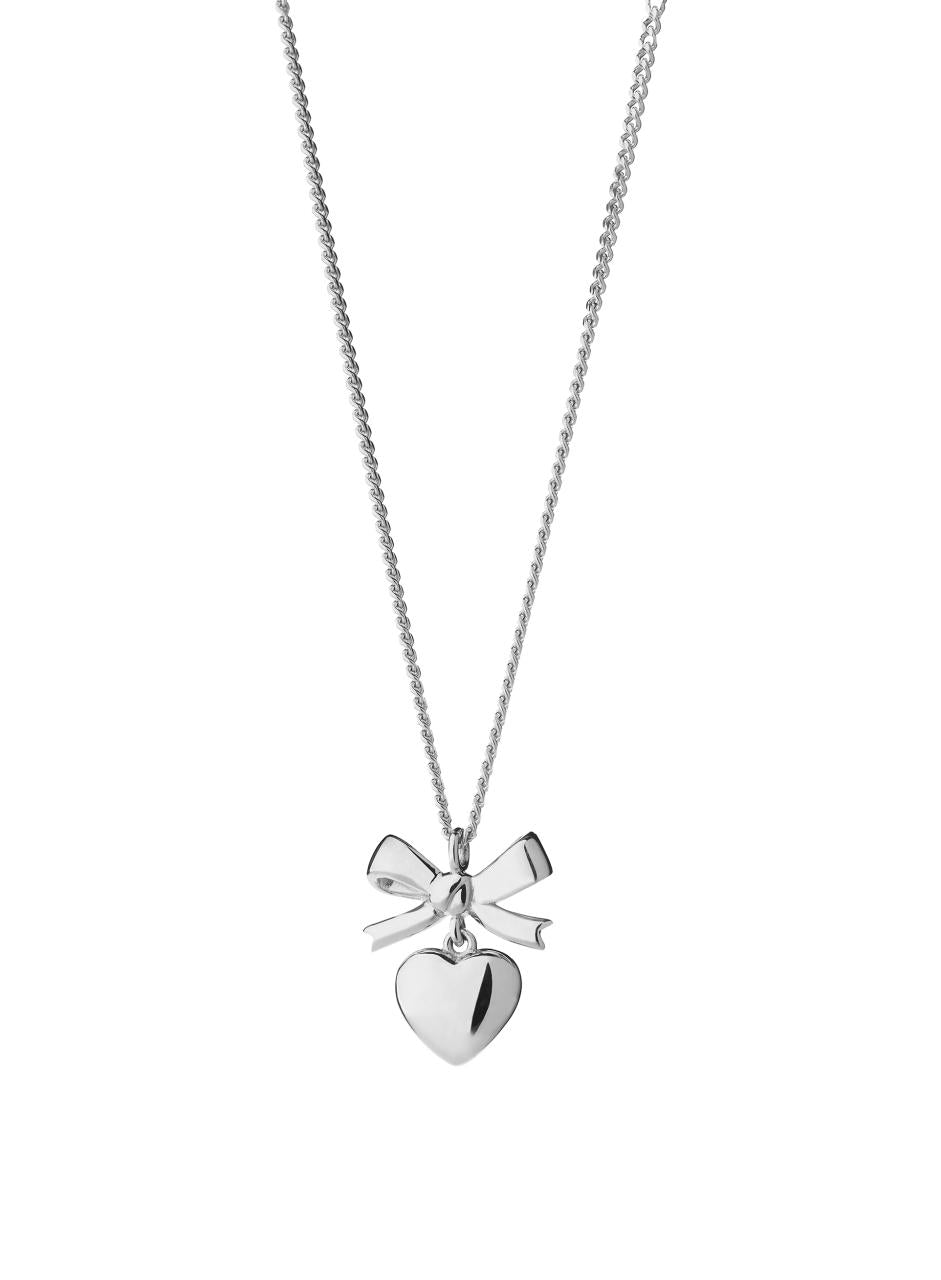 Karen Walker Sterling Silver Mini Superlove Necklace