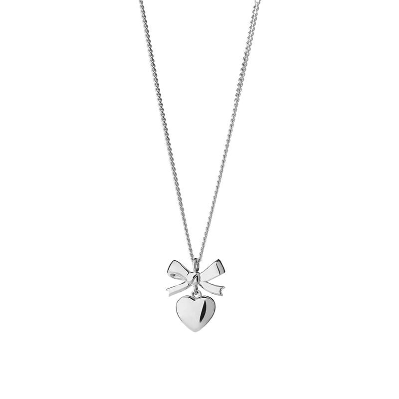 Karen Walker Sterling Silver Mini Superlove Necklace