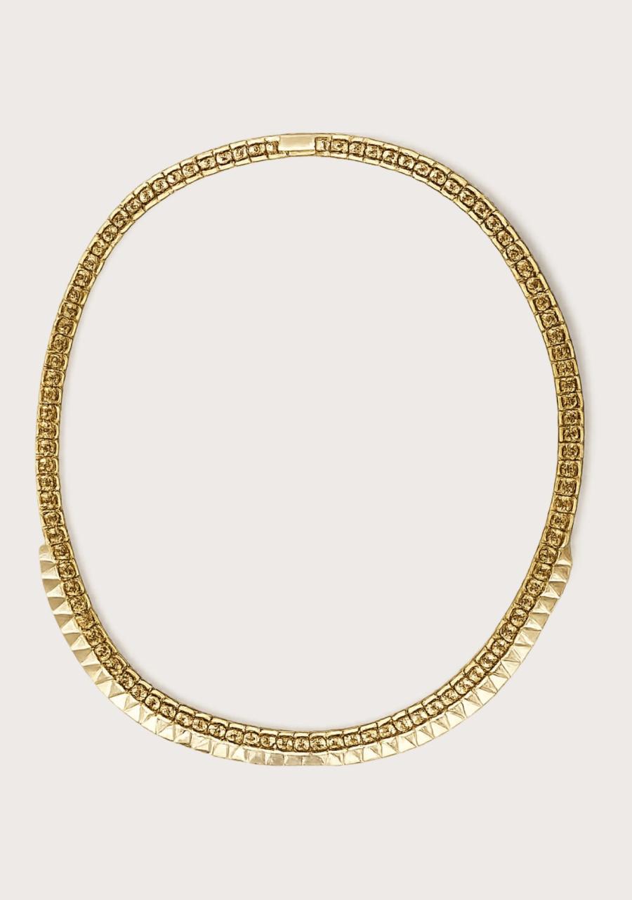 Estate 14ct Yellow Gold Fancy Link Necklace