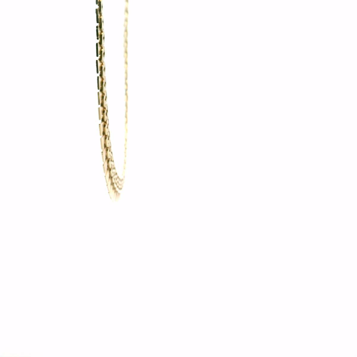Estate 14ct Yellow Gold Fancy Link Necklace