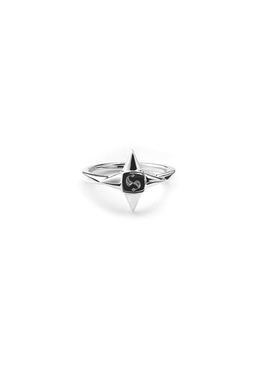 Stolen Girlfriends Club Sterling Silver Star Shock Ring