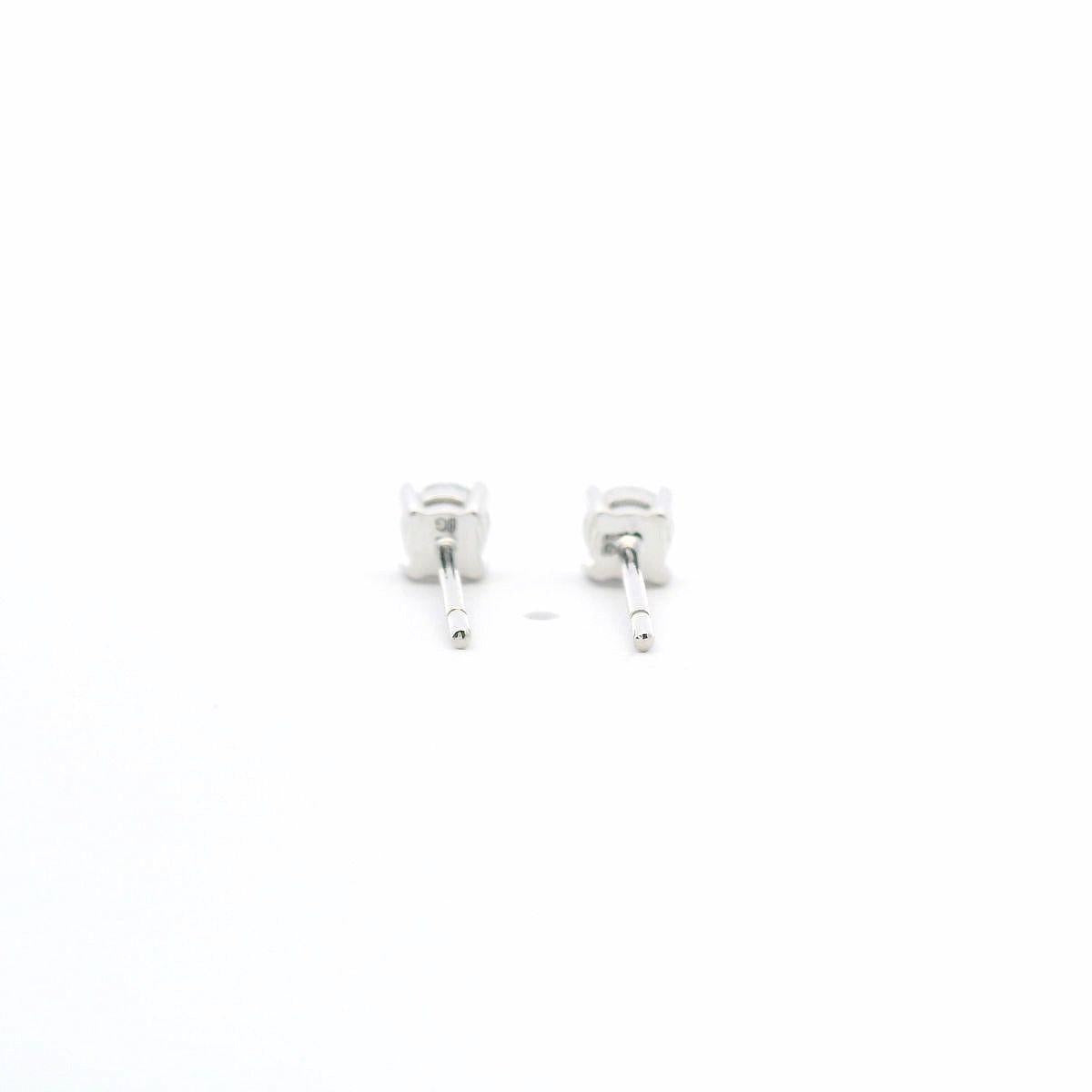 9ct White Gold Lab Grown 0.50ct Diamond Stud Earrings