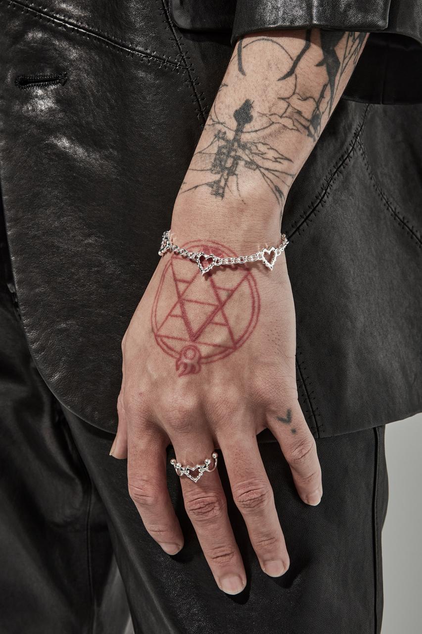 Stolen Girlfriends Club Sterling Silver Punk Jagged Heart Ring