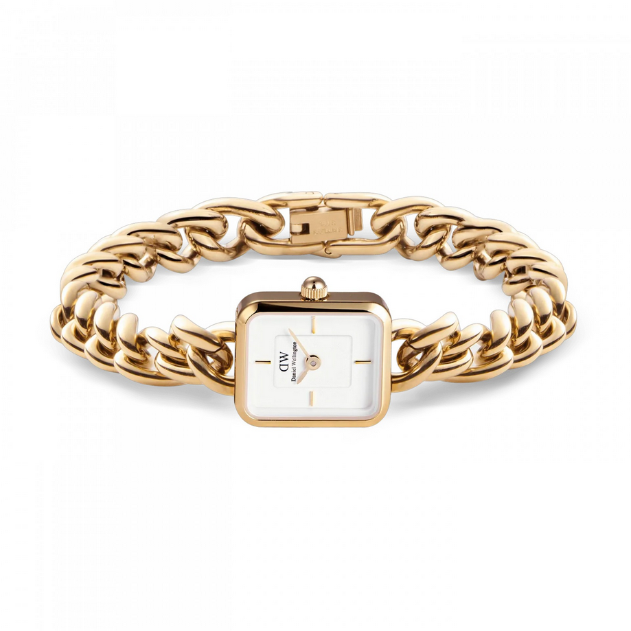 Daniel Wellington Yellow Gold Plated Jolie Chain Watch