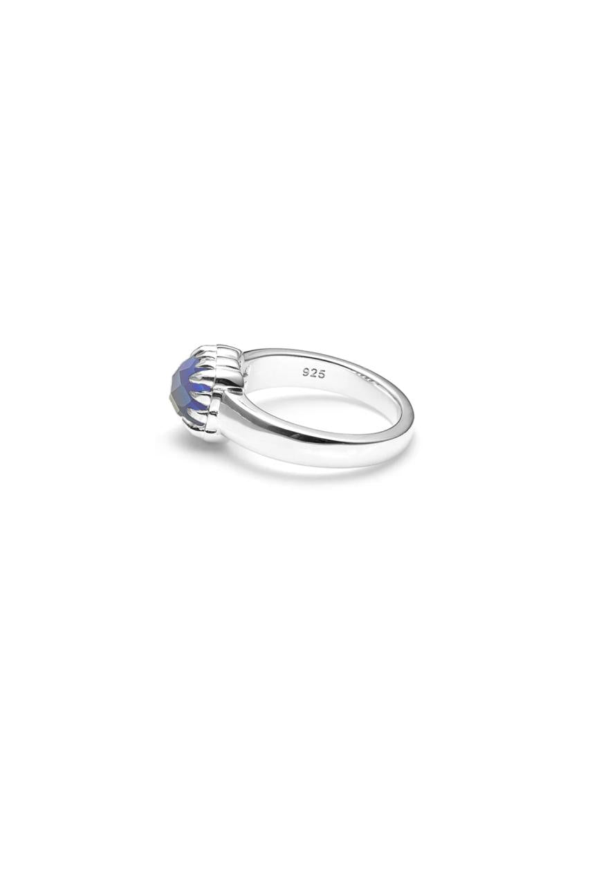 Stolen Girlfriends Club Sterling Silver Mood Crystal Baby Claw Ring