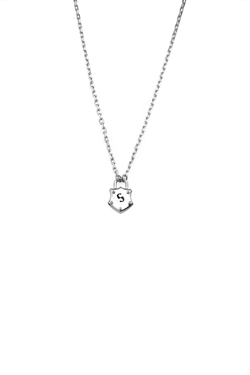 Stolen Girlfriends Club Sterling Silver Shield Necklace