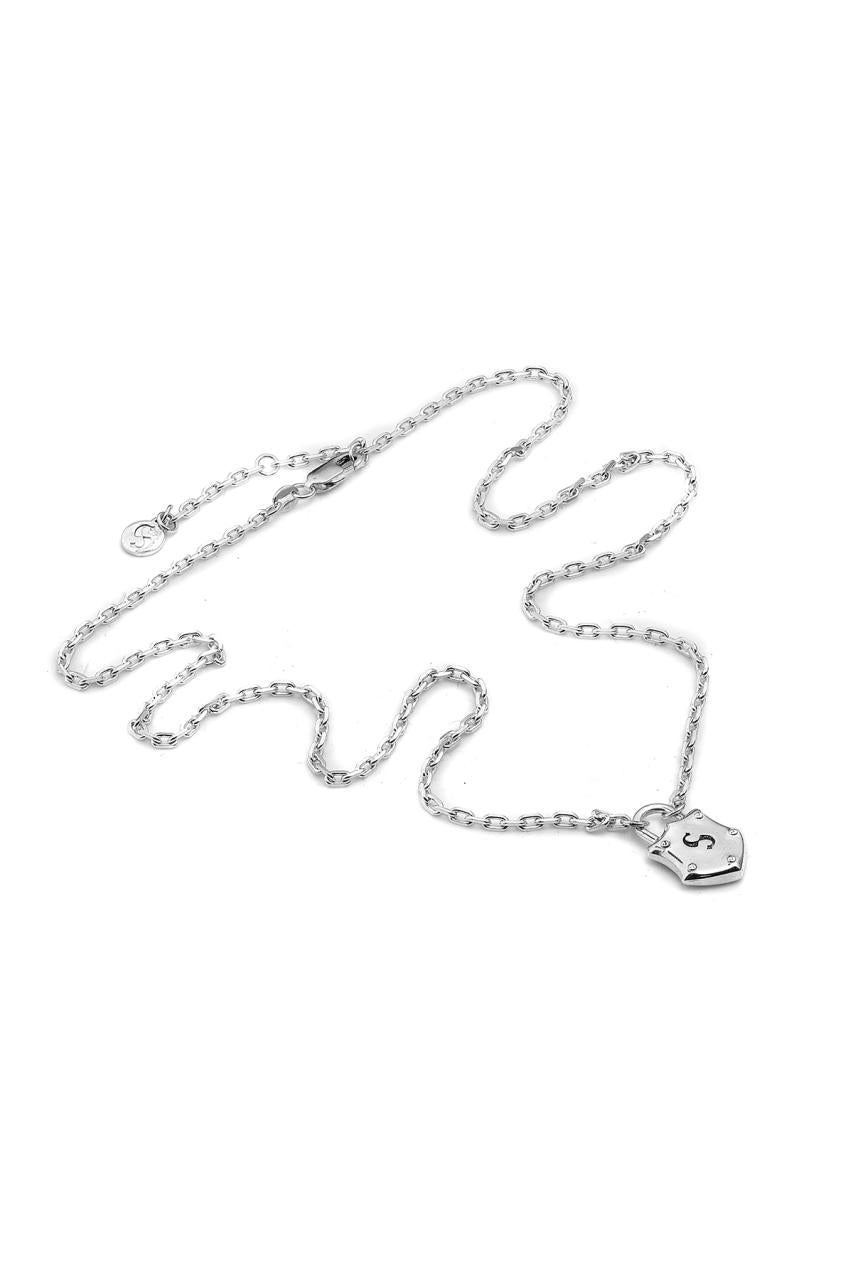 Stolen Girlfriends Club Sterling Silver Shield Necklace