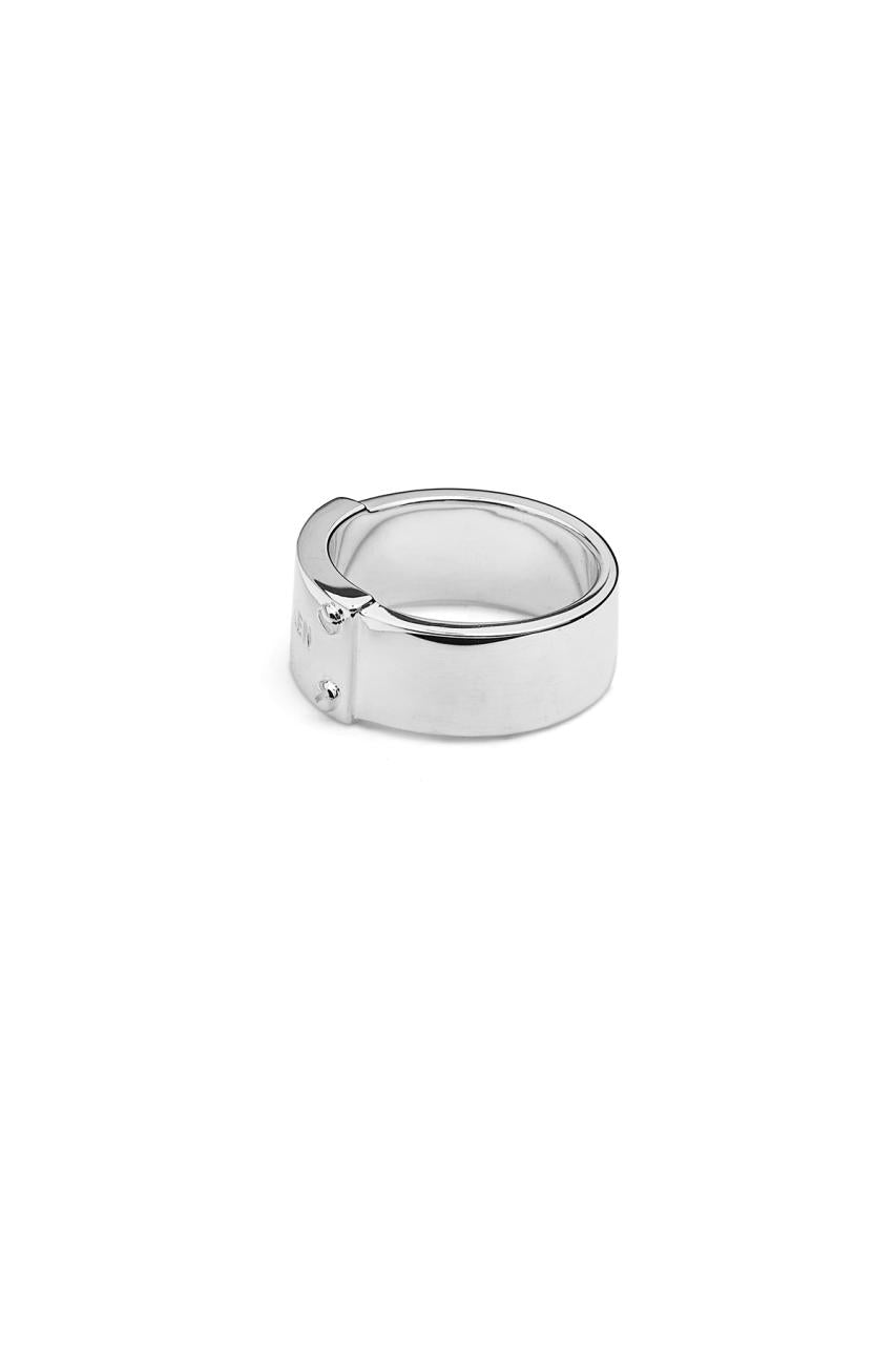 Stolen Girlfriends Club Sterling Silver Wide Bold Band Ring