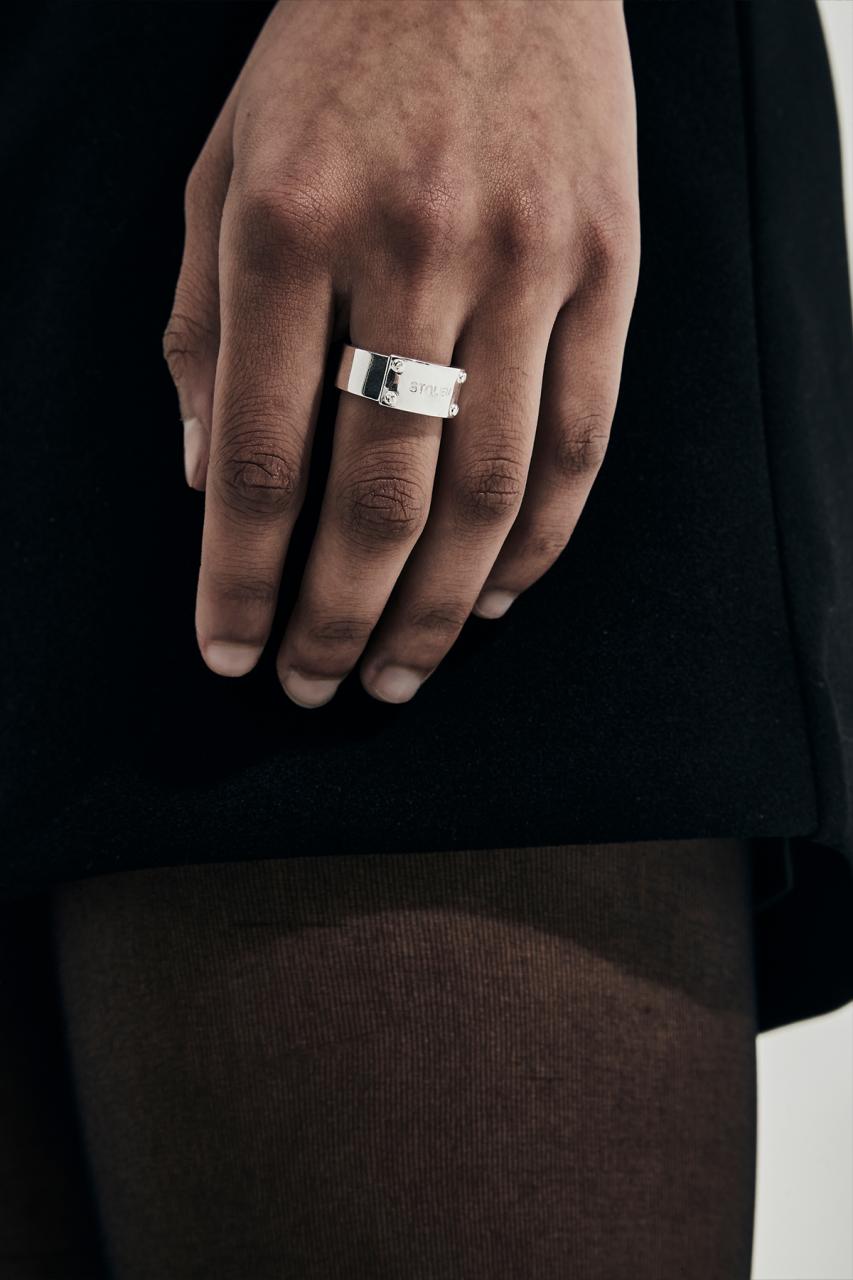 Stolen Girlfriends Club Sterling Silver Wide Bold Band Ring